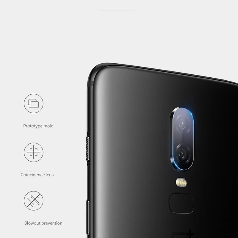 EXUNTON 2 шт объектив камеры протектор экрана для Oneplus 6 T Oneplu6 мягкая задняя камера