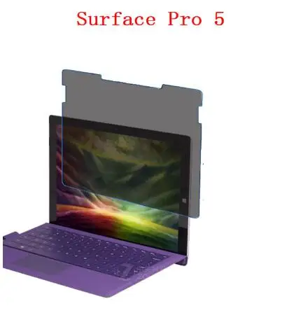 Для Microsoft Surface Pro 3 4 5 6 Book/Surface Go/Surface Laptop 2 Privacy закаленное стекло с антибликовым