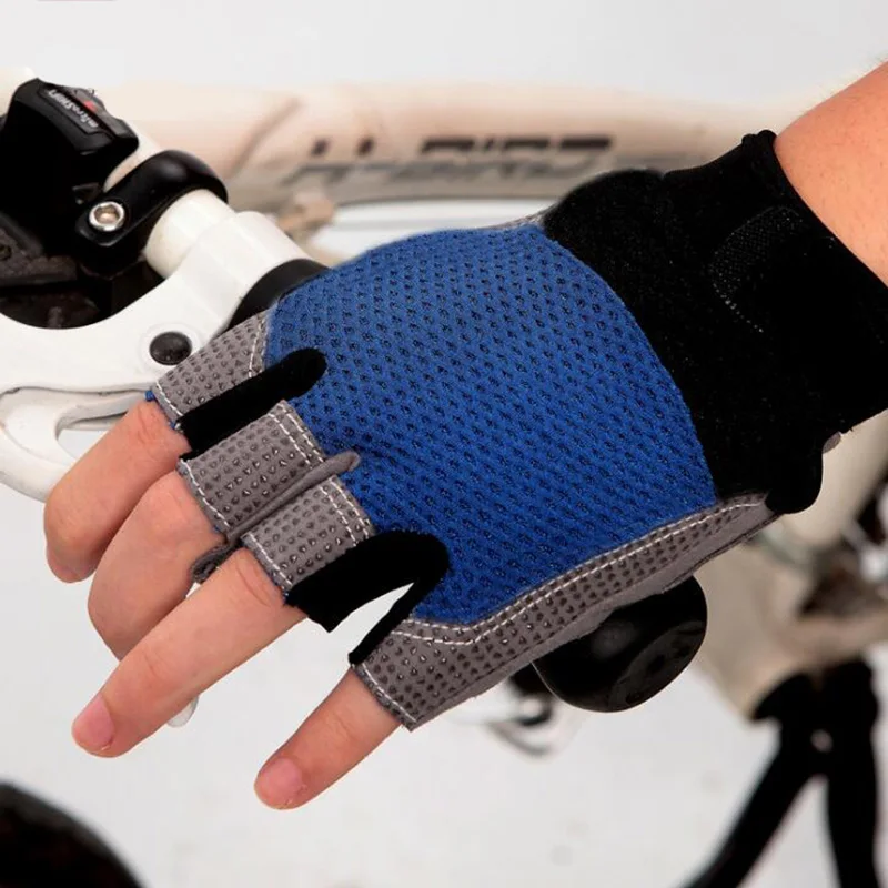 

Half Finger Fitness Cycling Gloves Men Women Sports Motorcycle Gloves Luvas Guantes Ciclismo Mountain Bikes Bicycle Gloves S49
