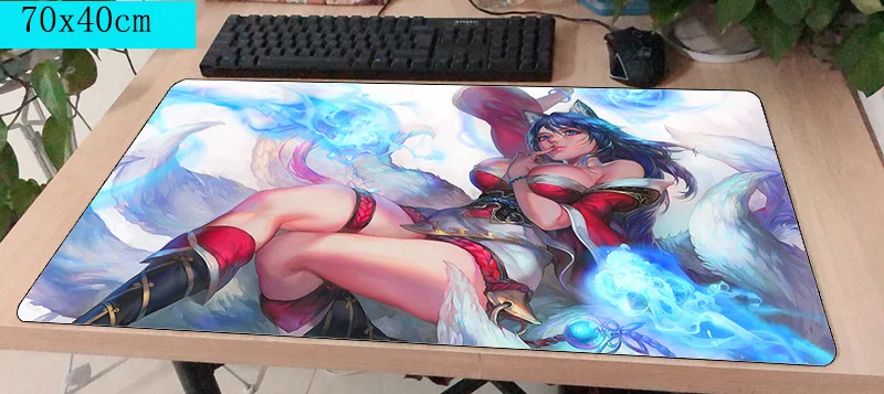 Коврик для мыши Ahri игровой компьютерный коврик большой популярный эргономичный