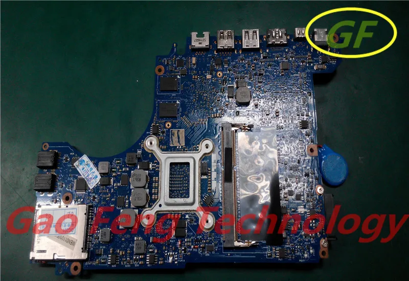 Оригинальная материнская плата для ноутбука Dell XPS 14z - COMPAL PLW00 CF-0F2DV7 0F2DV7 LA-7451P GeForce