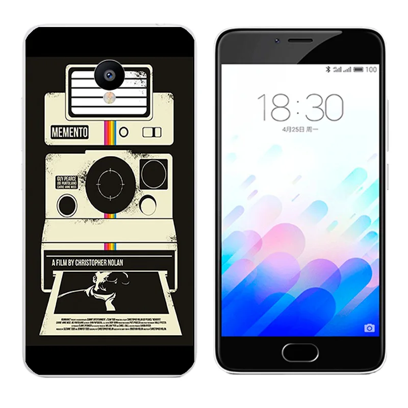 Мягкий силиконовый чехол из ТПУ для Meizu M3 M3s M3S Mini с принтом жизни задняя крышка