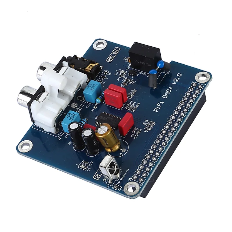 PIFI Digi DAC + HIFI аудио модуль звуковой карты I2S интерфейс для Raspberry pi 3 2 Model B цифровая плата V2.0 SC08|sound card|audio sound cardsound