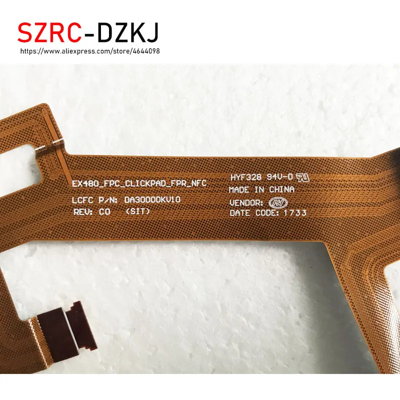 Новый оригинальный кабель для сенсорной панели сканер отпечатков пальцев NFC Lenovo