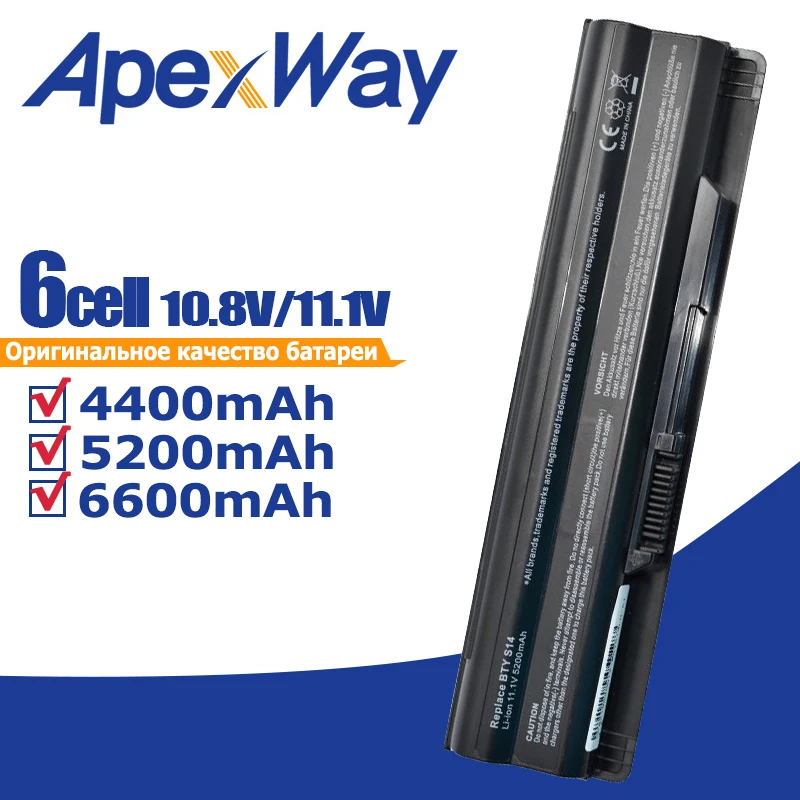 ApexWay 11 1 V 6 Cell Battery для MSI GE60 GE70 Series CR41 CX61 CR70 BTY S14 GE620 FR400 FR620 FR700 FR600 FR610|Аккумуляторы