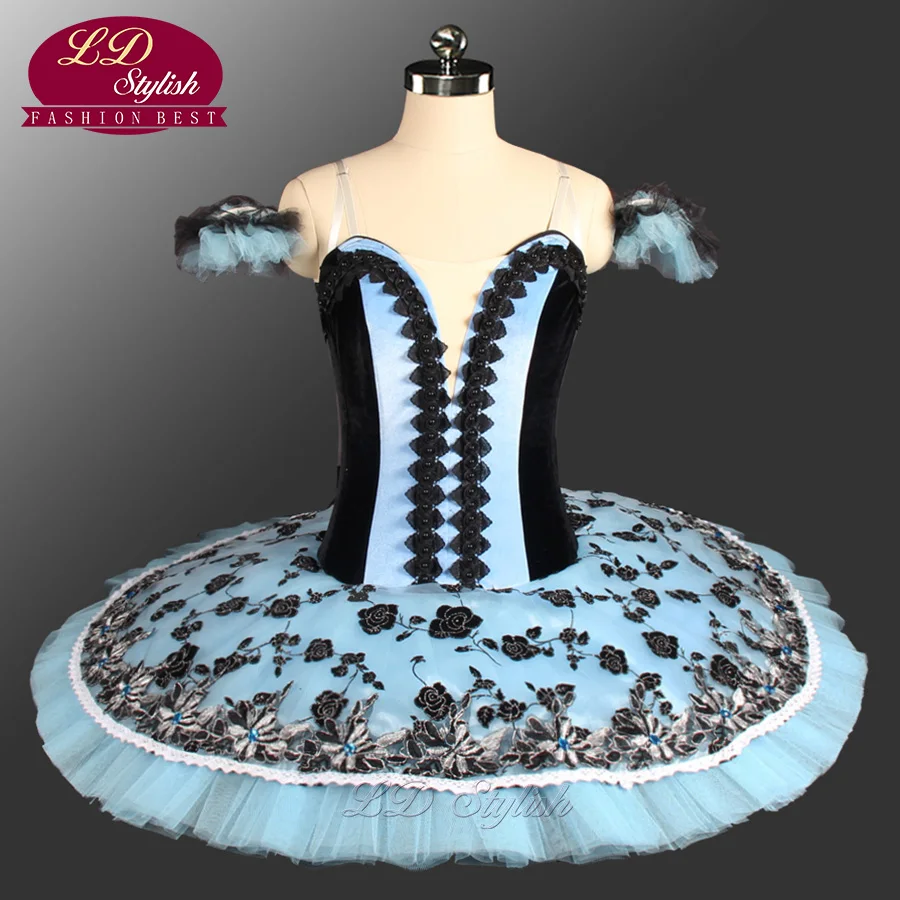 

Corsaire Professional Ballet Tutu Women Black Swan Black Tutu Ballet Professional Adult Pas De Deux Ballet Tutu For GirlsLD0060