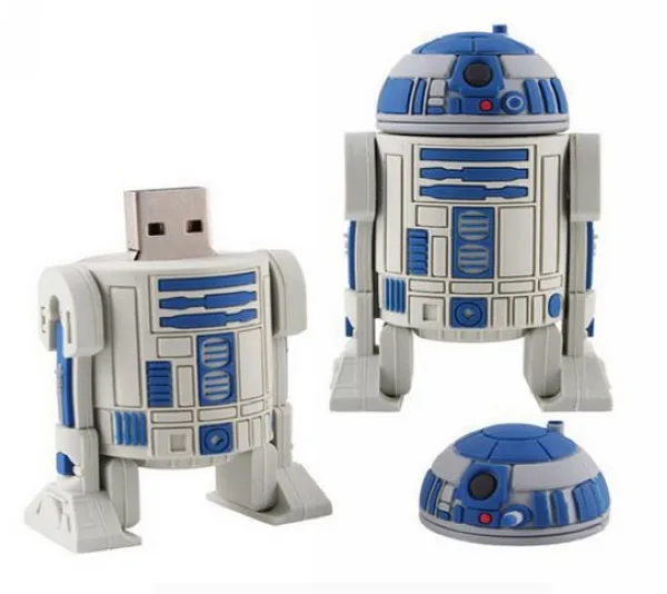 Usb флеш-накопитель Звездные войны 64 ГБ Дарт Вейдер R2d2 йода солдат Pendriver изысканный