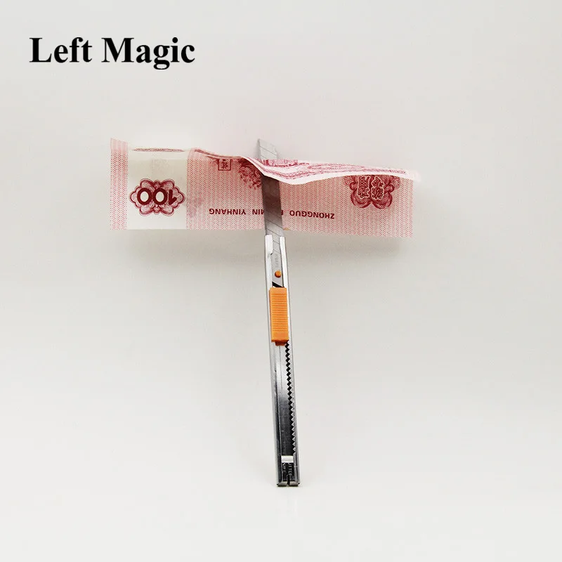 

The Blade(Masuda),Knife thru Bill,Magic Tricks,Fun Magic,Stage Magic Props,Close Up,Accessories 82131