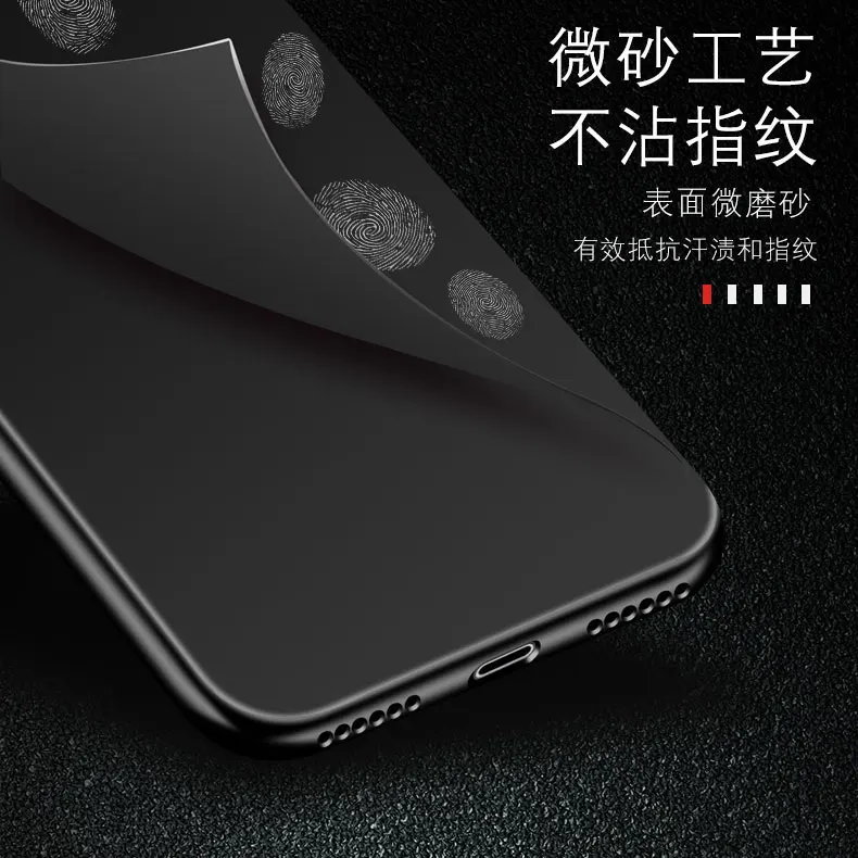 Чехлы для телефонов iPhone 7 Coque Plus силиконовый тонкий чехол iPhone7 задняя крышка из ТПУ