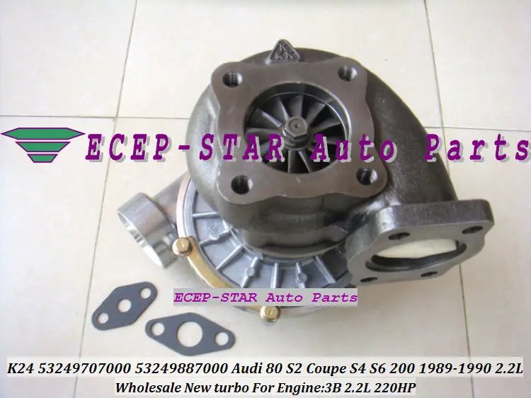 Турбо для Audi S2 купе S4 S6 200 qua-tro AAN ABY 3B 2.2L K24 53249707000 53249887002 034145703A 034145702 в | Автомобили и