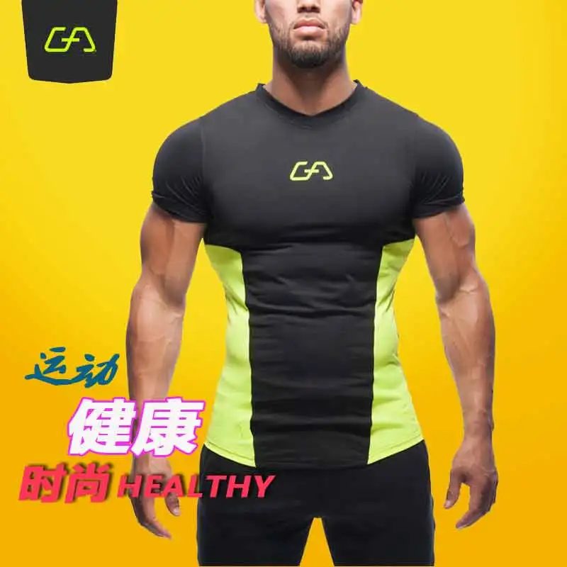 2016 Новый Gymshark майка мужчины с коротким рукавом футболки Мышцы Братья Моды Марка