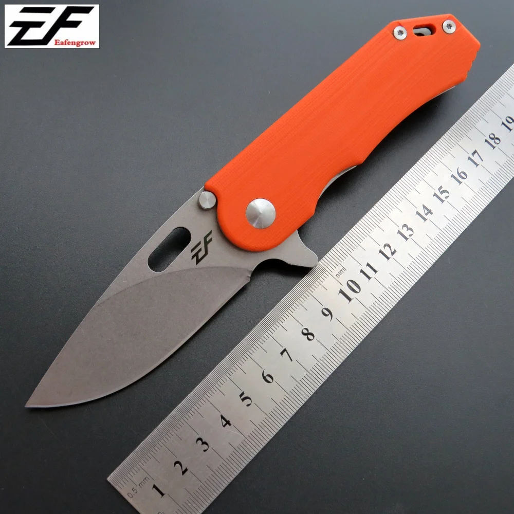 Eafengrow EF32 58 60HRC D2 лезвие G10 ручка складной нож инструмент для выживания кемпинга