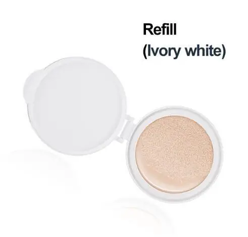 Ivory white refill BIOAOUA солнцезащитный крем на воздушной подушке BB CC крем-консилер увлажняющий тональный крем отбеливающий макияж голый для лица красота Макияж Уход - Цвет: Ivory white refill