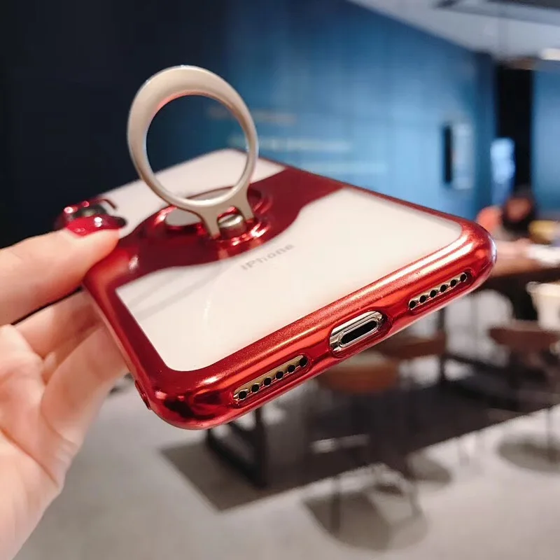 Роскошный автомобильный держатель Kerzzil чехол для iPhoneXS MAX XR &amp XS X 8 7 6 6S Plus из