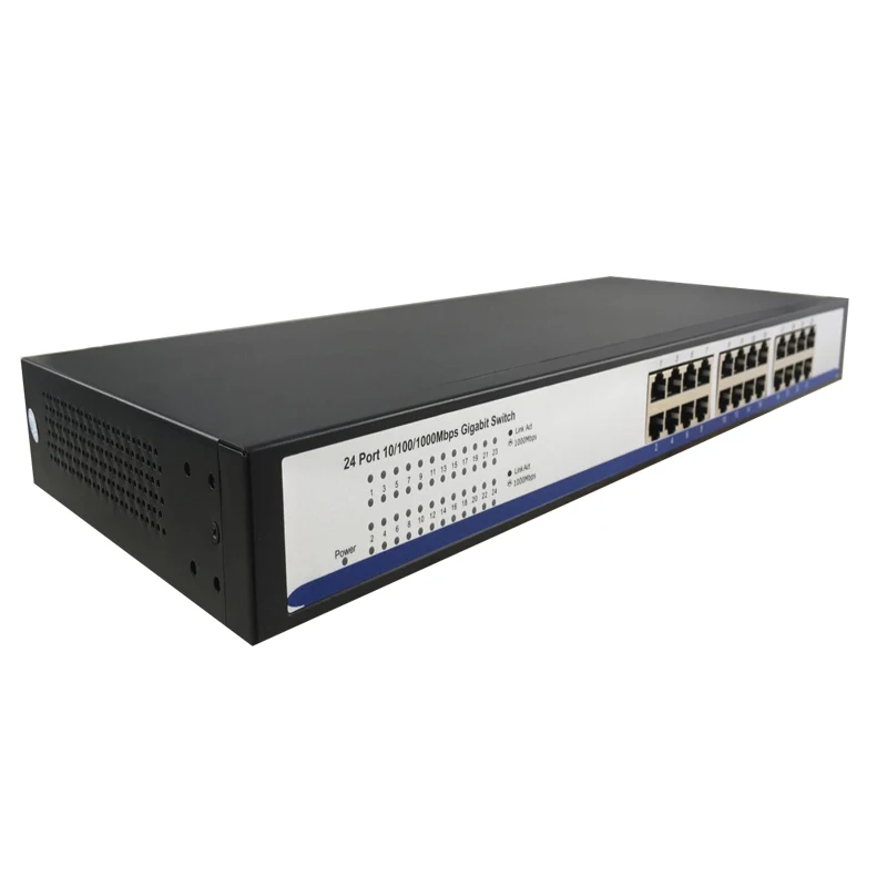 Наличии полный дуплекс и полудуплекс 24 Порты разъёмы Gigabit Ethernet 10/100/1000 Мбит