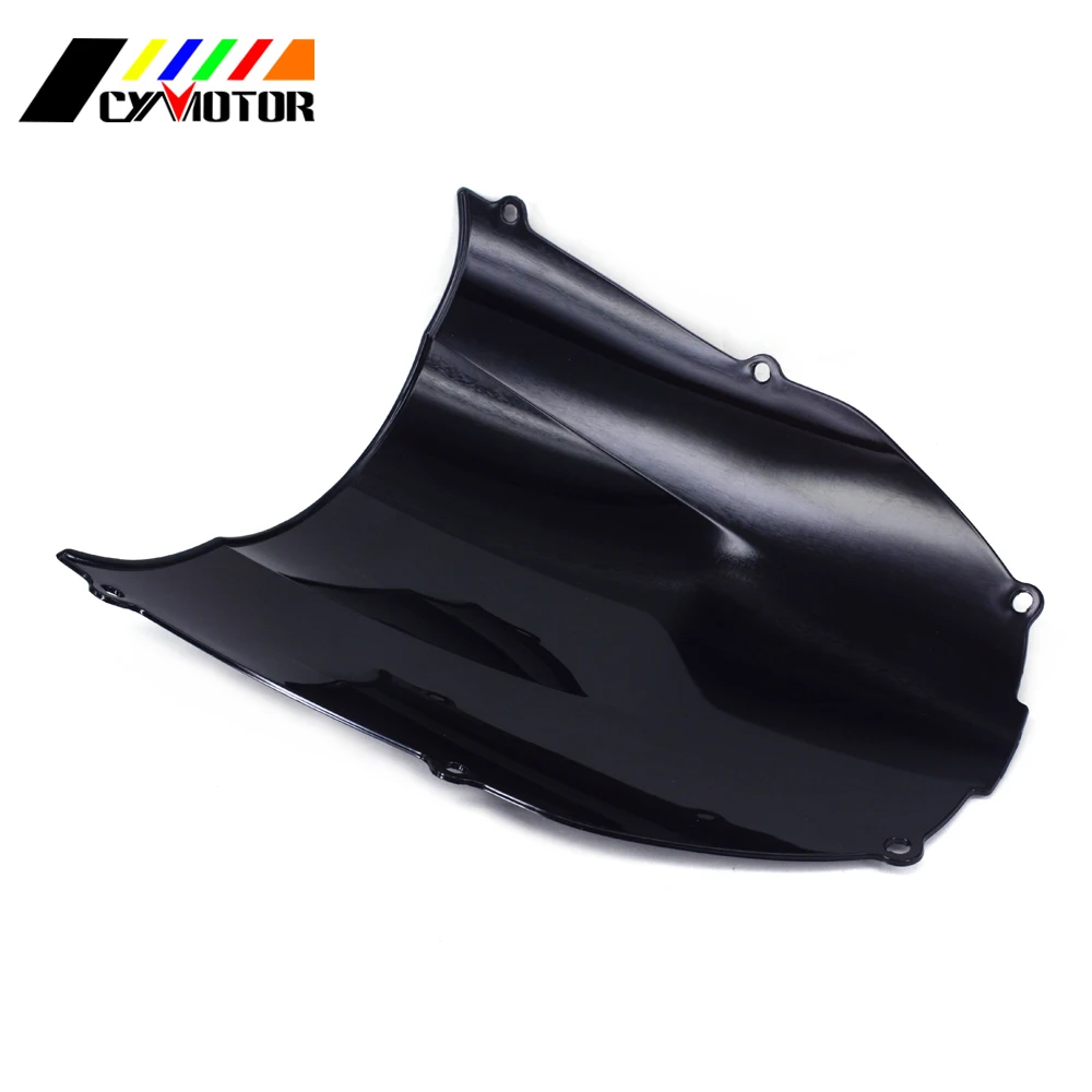 Мотоцикл Черный лобовое стекло обтекателя ветрового стекла для KAWASAKI ZX6R ZX636 ZX 6R 2000