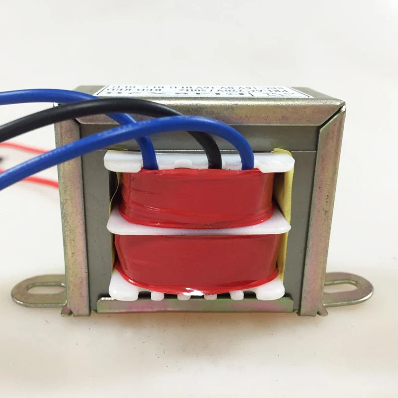 EI48 8W 50/60Hz ei силовой трансформатор 8 Вт Вход AC220V 380V 110V Выход двойной 12 V/Dual Core 6 V/Dual Core 24 V/Dual 18V две линии