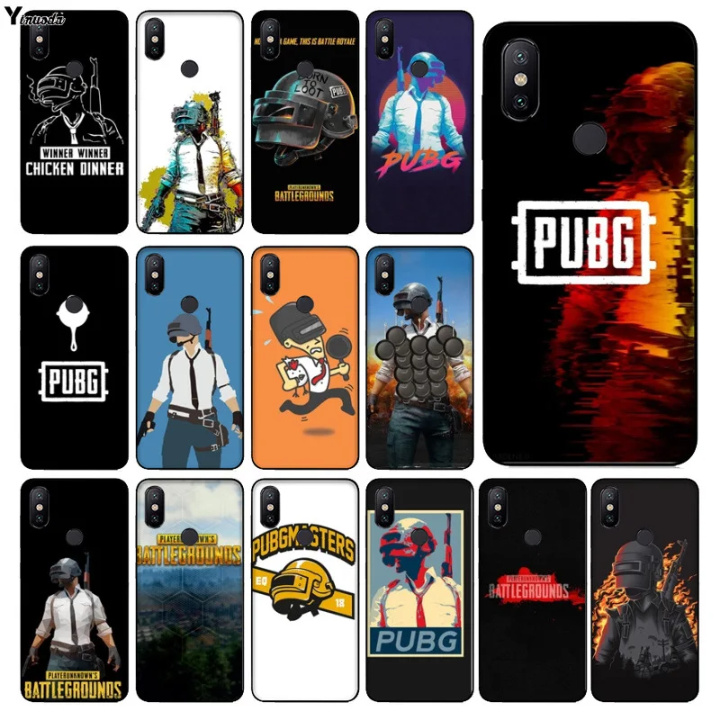 Высококачественный чехол для телефона Yinuoda pubg xiaomi mi 6 8 se note2 3 mix2 redmi 5 5plus note 4 |