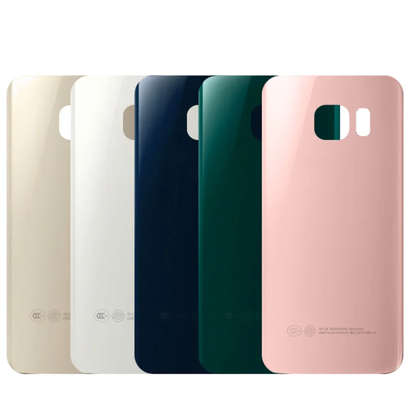 Задняя крышка батарейного отсека для Samsung Galaxy S6 G920F задняя корпуса edge Plus G925F G928G