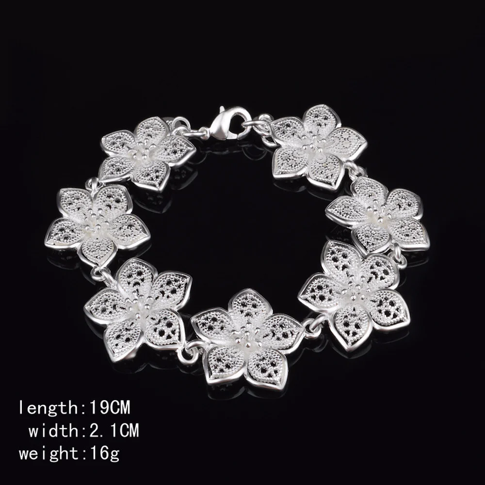 Bangle Bracelet Rose Flower Sexy Jewelry Charm For Women Cuff Collection Trendy | Украшения и аксессуары