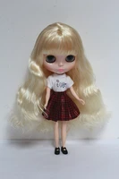 free shipping big discount rbl 31diy nude blyth doll birthday gift for girl 4 colour big eyes dolls with beautiful hair cute toy