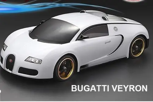 1/10 RC Бугатти Вейрон на дороге Дрифт прозрачный корпус Tamiya TB 04 ТБ V6 TA06 R XV 01 hpi redcat