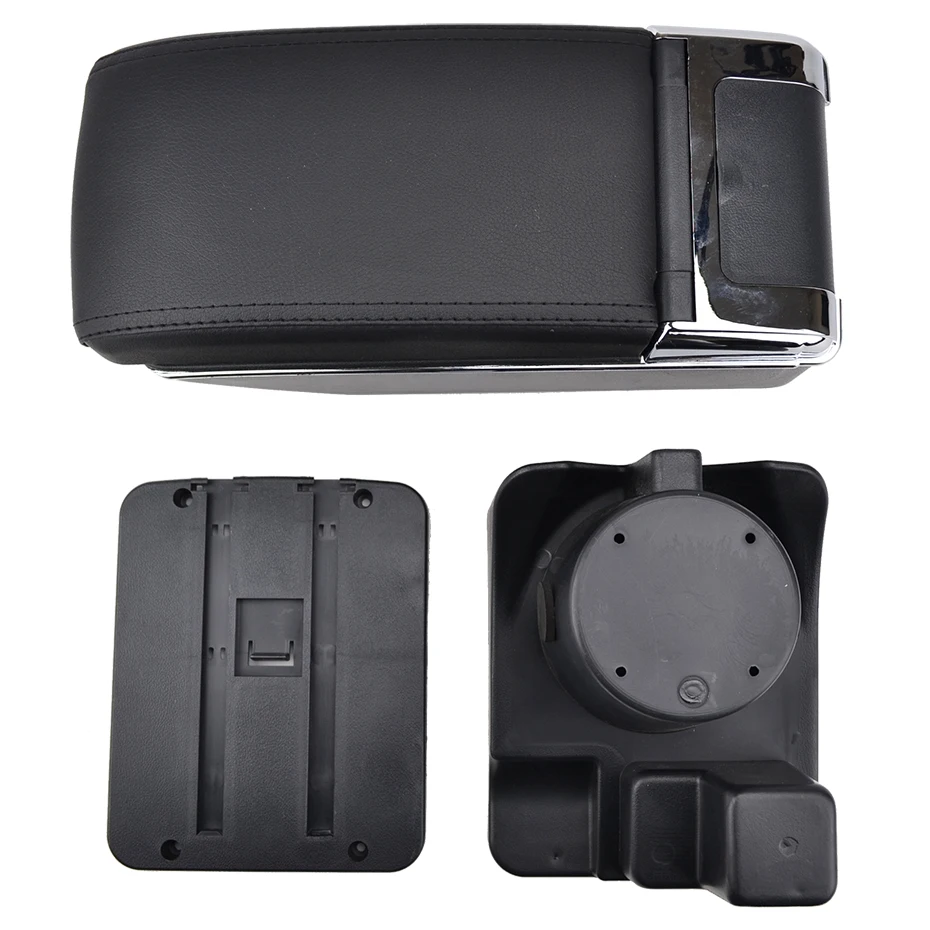 Подлокотник центральной консоли для VW Golf 6 08 13 Mk6 Jetta 5 06 11 2012 Vento Wagon двухслойный