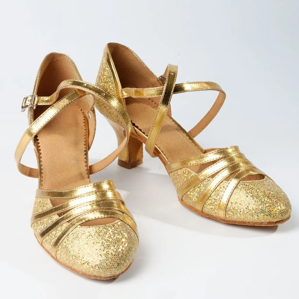 Туфли лодочки SAGACE женские на тонком каблуке бальные туфли для бальных танцев