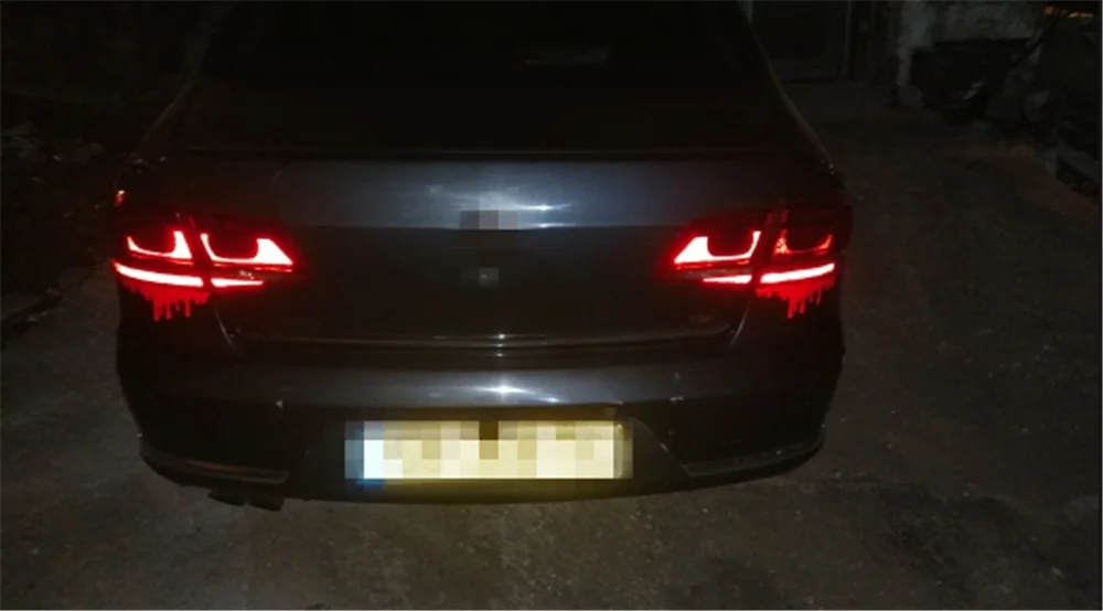 Автомобильный домашний стеклянный блокнот персональная наклейка Хэллоуин ужас
