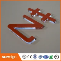 sunsign clear acrylic letter signs for business indoor decorative signage