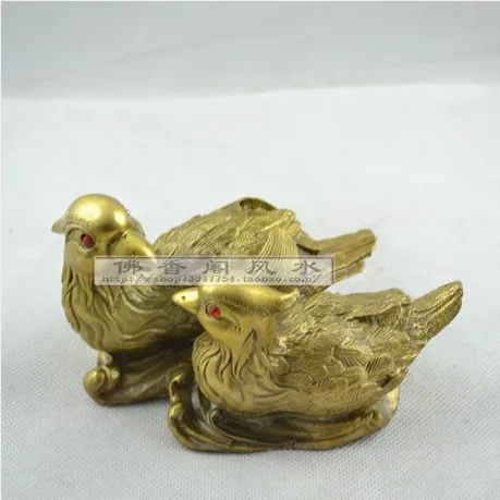 Медные украшения Yuanyang по фэн-шуй в воде свадебные подарки помогут парам гармонии