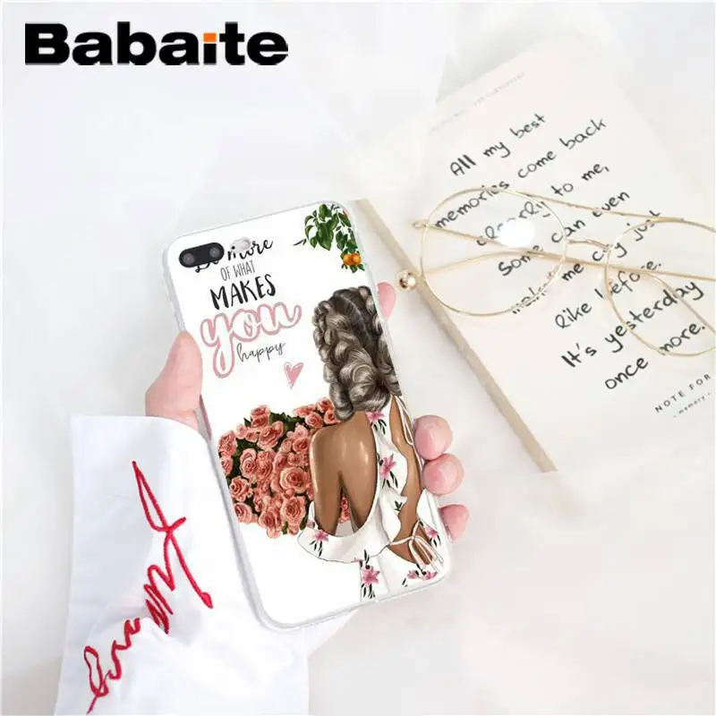 Babaite VOGUE Рождественская Принцесса Девушка женский Босс кофе чехол для телефона для iPhone8 7 6 6S6Plus X XSMAX 5 5S SE XR 11 11pro 11promax