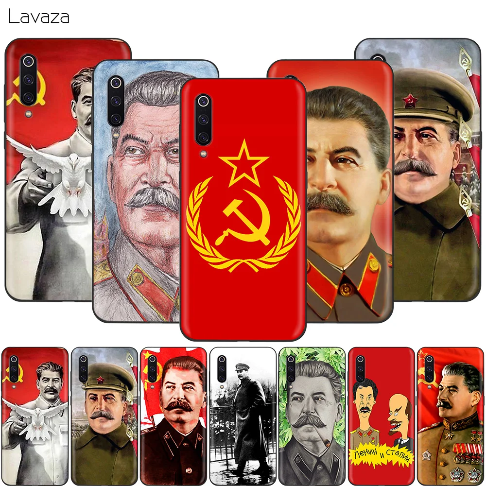 Старинный Сталин Lavaza чехол Советского Союза для Xiaomi Redmi Note 8 8A 7 6 6A 5 5A 4 4X 4A Go Pro Plus