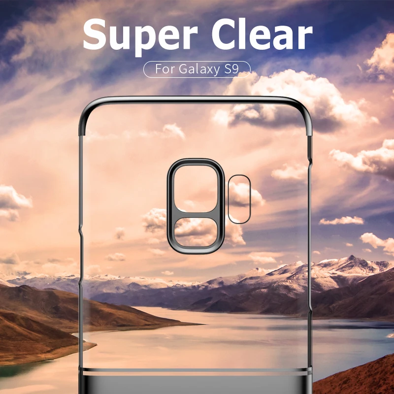 Xundd Роскошный прозрачный чехол из поликарбоната для samsung Galaxy S8 S9 S9 Plus, задняя крышка из жесткого поликарбоната для Note 8 S9+ чехол, fundas, высокое качество