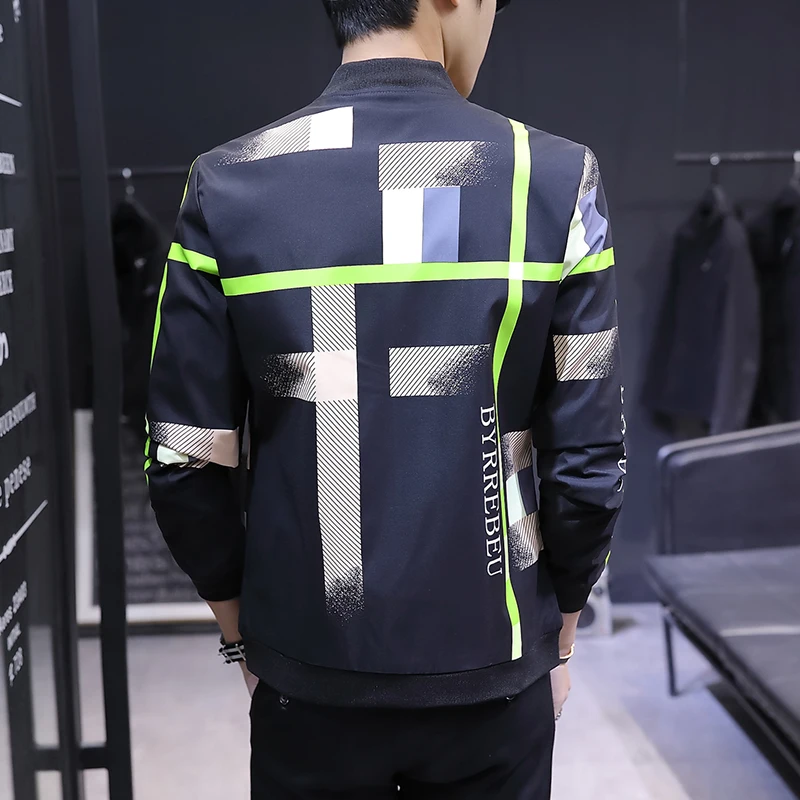 2019 Весна и лето Горячая Распродажа Новая Мода Тренд Мужская Печать цвет молния