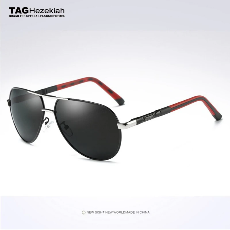 TAG Brands pilot sunglasses men retro Goggle polarized sunglasses Driver driving oculos de sol gafas de sol gunes gozlugu