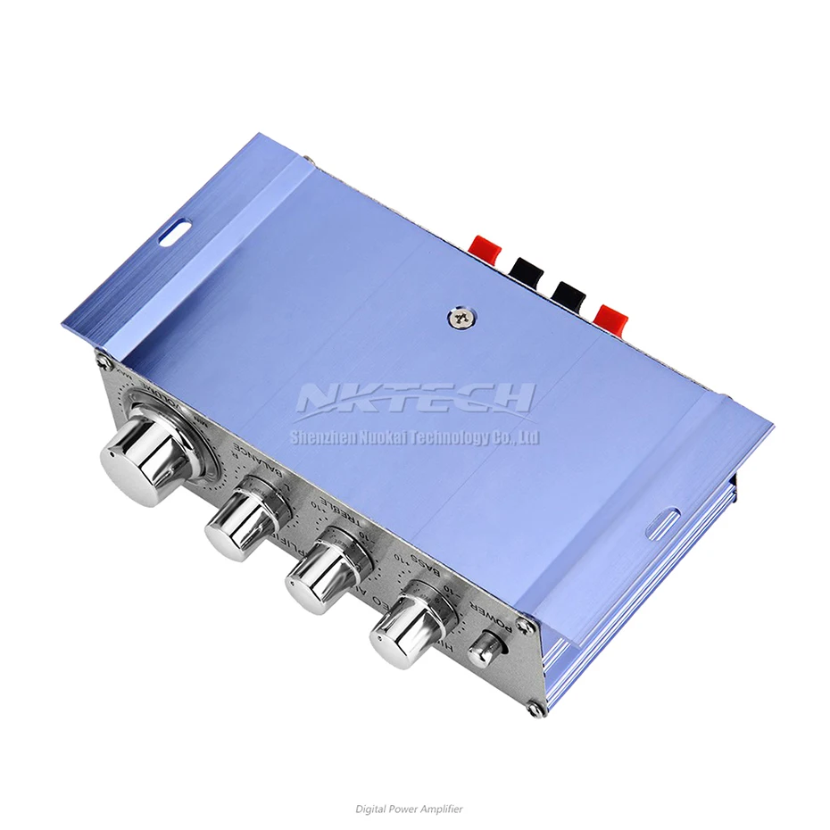 NKTECH NK 501T усилитель мощности для автомобиля цифровой плеер мини 2x20 Вт Hi Fi стерео