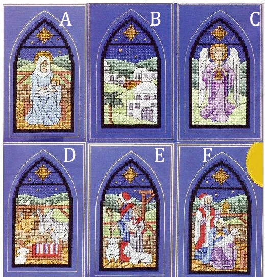 Бесплатная доставка полный набор крестиком карты Санта-Клаус Рождественский