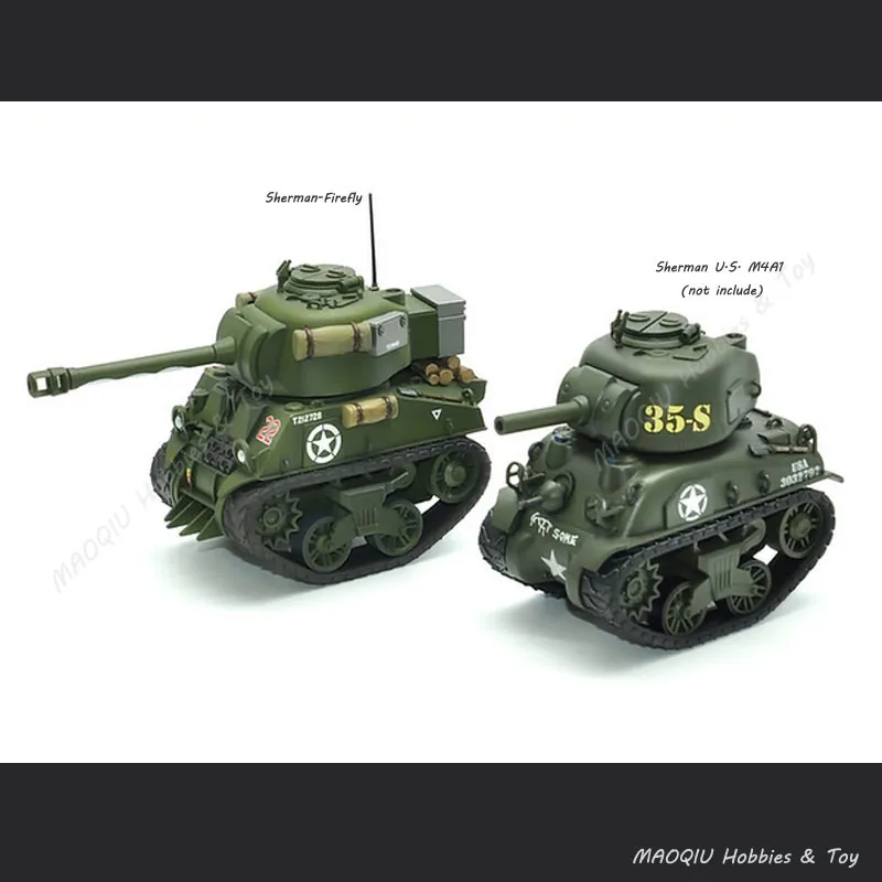 MENG WWT 008 Q версия Британский Шерман фейерфлай средний танк военная сборка модель