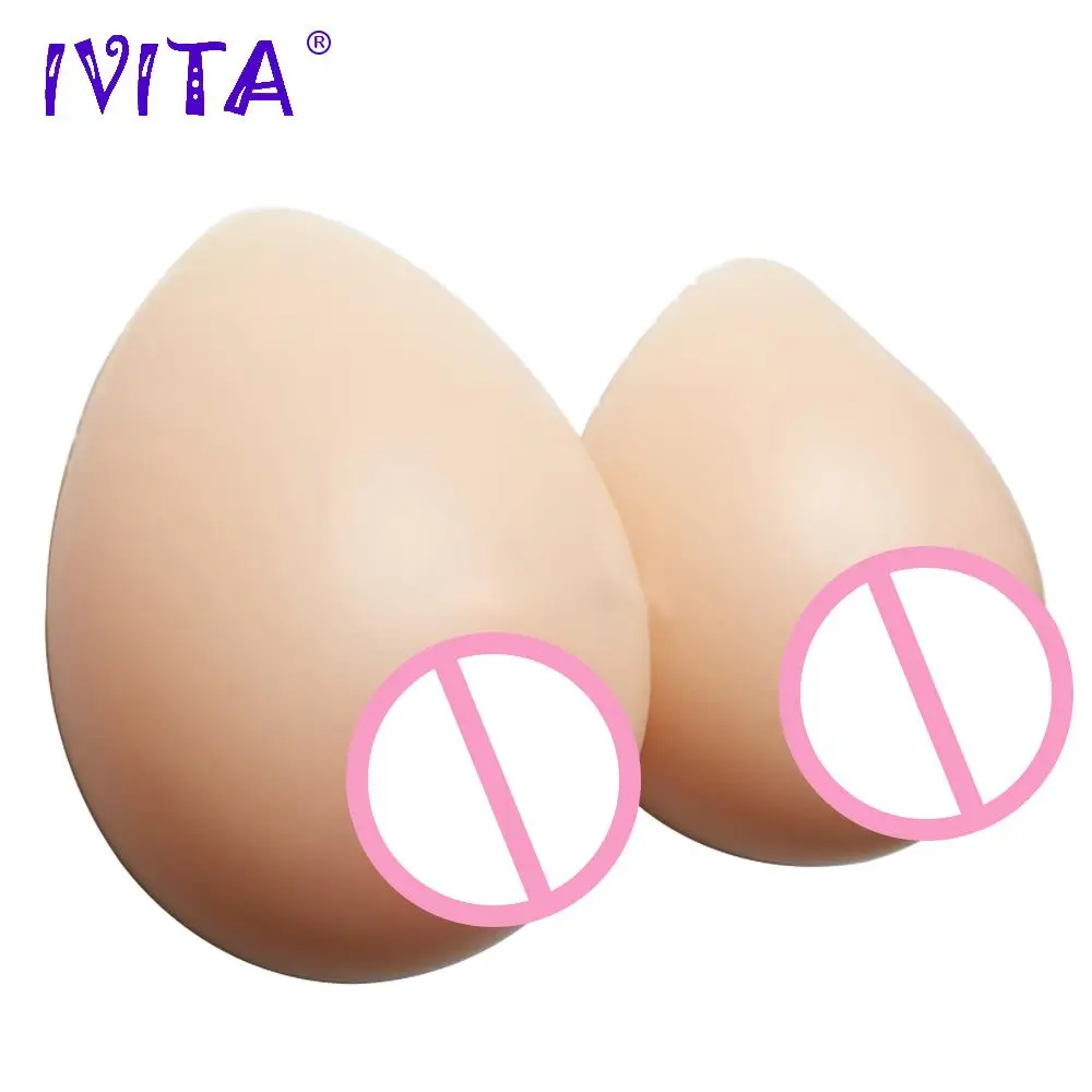 IVITA 800 г силиконовые груди Формы Поддельные Мода Распродажа для трансвеститов
