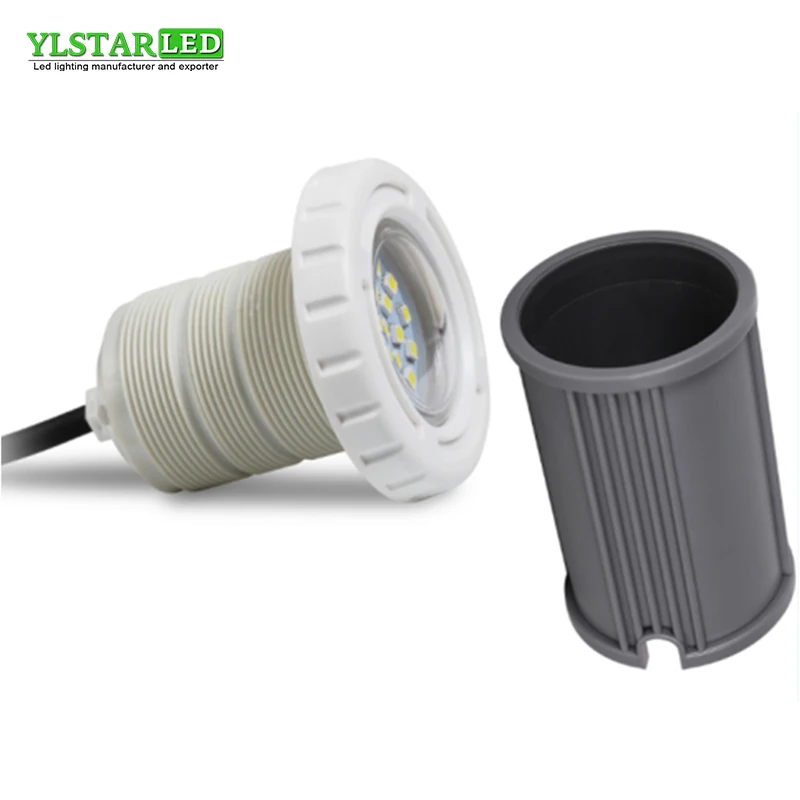YLSTAR 2 шт. DC/AC12V IP68 Водонепроницаемый подводный R/G/B/W SMD5050 200lm 3 Вт Пруд Лампа для