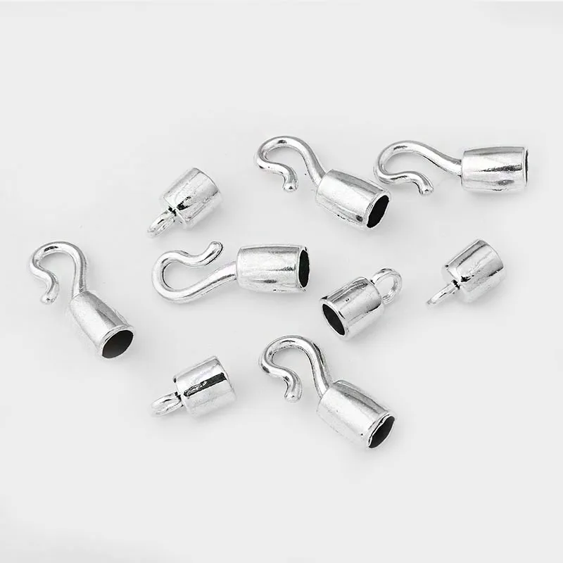 7 комплектов простой соединитель для шляп с застежкой-крючком круглого кожаного