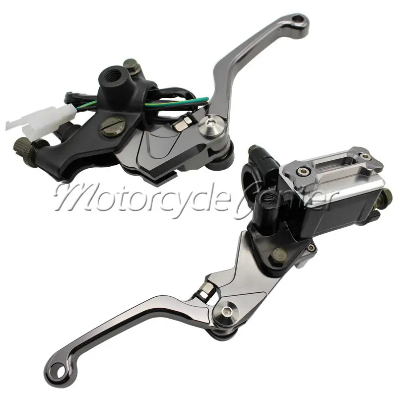 Набор гидравлических главных цилиндров для мотоцикла 7/8 дюйма 22 мм рычаги