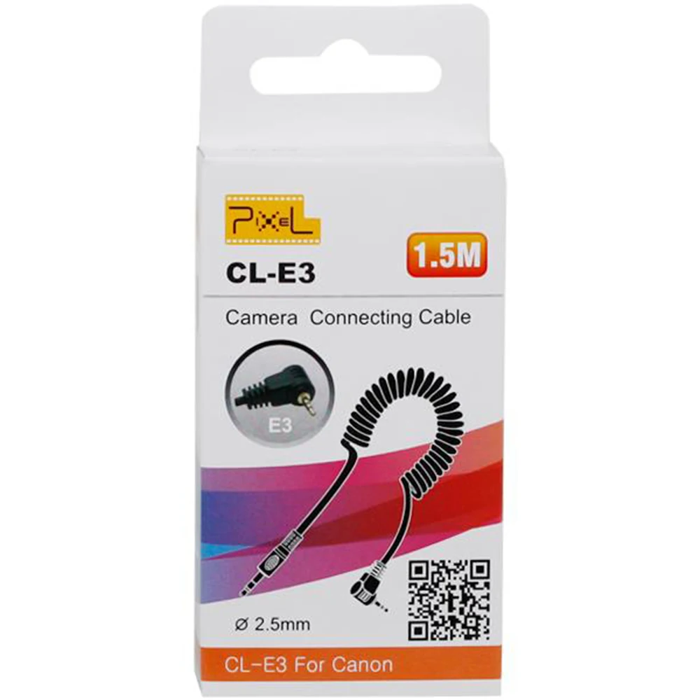 Беспроводной кабель для спуска затвора с дистанционным управлением PIXEL CL-E3 Canon 1300D