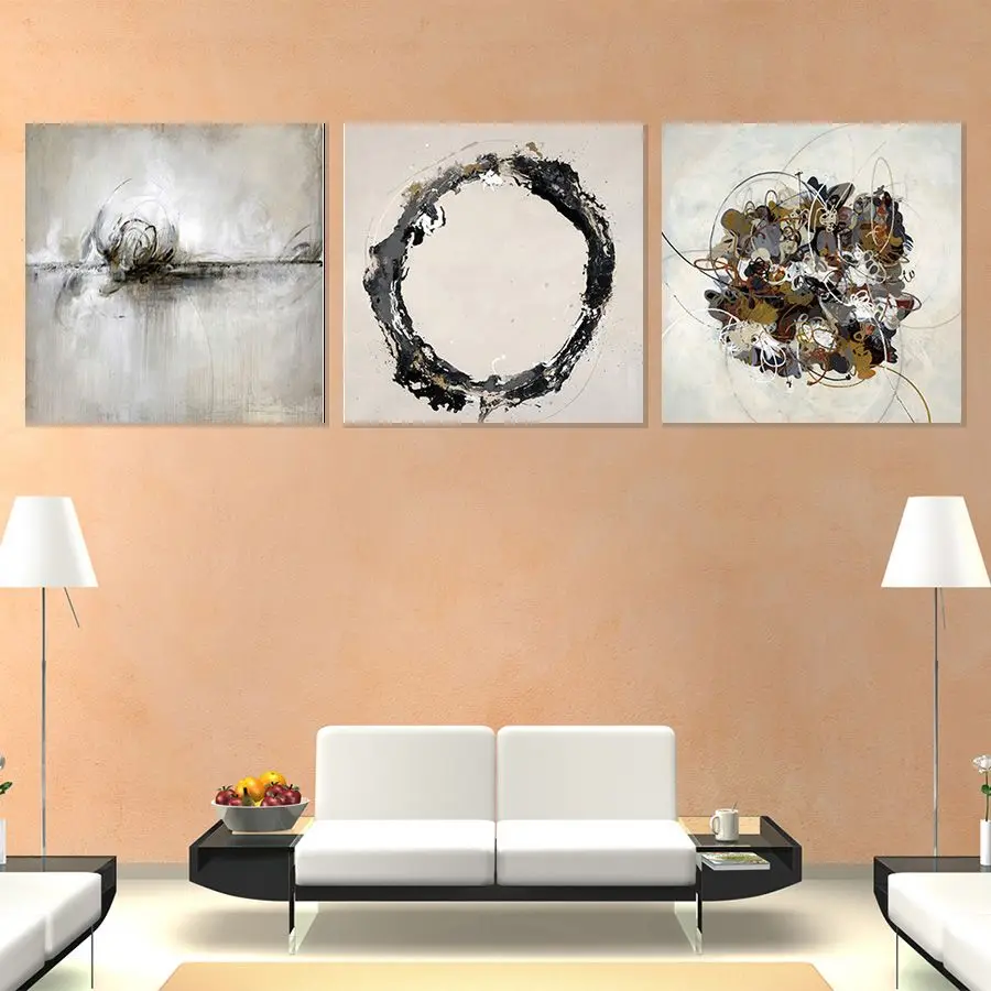 Ink Small Lake And freehand HD Print Canvas Paintings Wall Artwork Prints Picture Home Decor for Living Room | Дом и сад