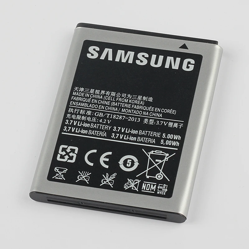 Оригинальный аккумулятор Samsung EB494358VU для Galaxy Ace S7250D S5670 i569 GT S6102 S5830 S5660 S6818 1350