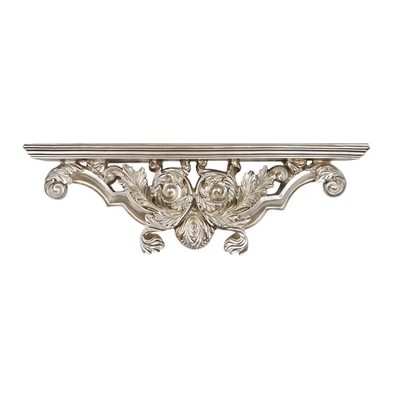 

European-Style Creative Wall-Mounted Resin 3D Wall Stickers Shelves Partition Shelves Living Room Wall Decorations Shelf R332