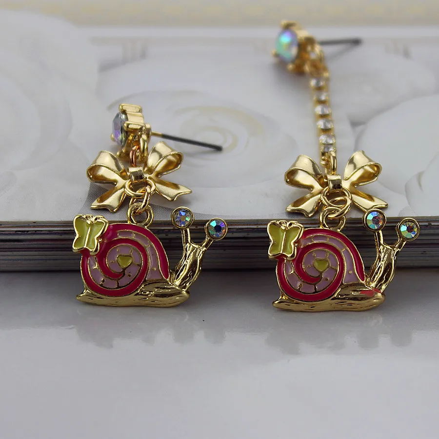 Модные серьги-гвоздики 2014 модные новые простые и чистые свежие Элегантные Синие