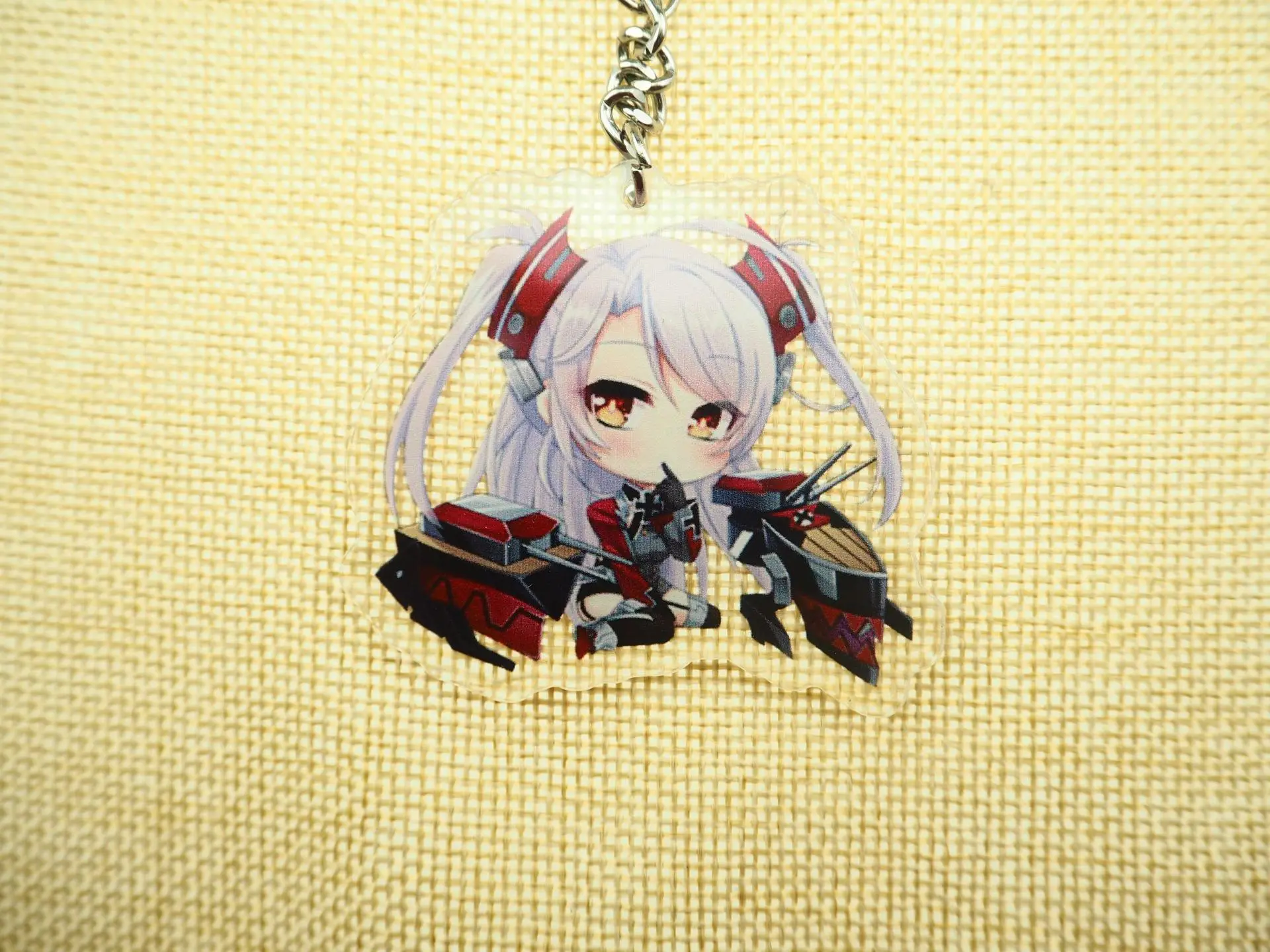 Анимация Azur Лейн IJN Akashi/USS Laffey брелок двухсторонний акриловый брелок