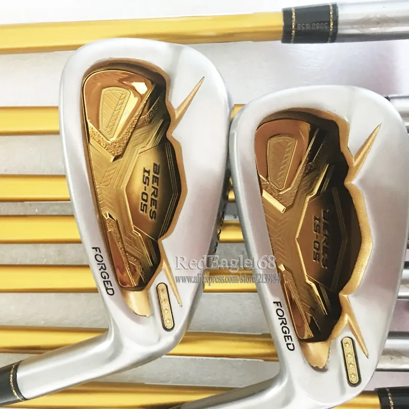 Новые клюшки для гольфа HONMA S-05 4 звезды утюги для гольфа 4-11 Aw Sw S-05 утюги для гольфа графит вал Обычный или жесткий Cooyute